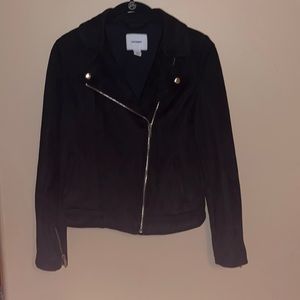 Suede-style jacket